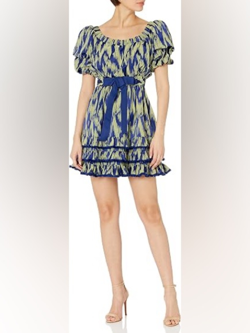 Cinq à Sept Marissa Dress Honeydew/Midnight (D2)
